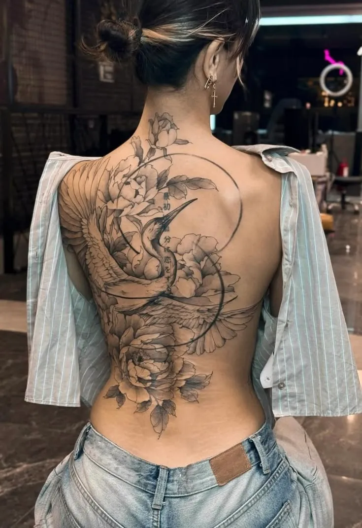 40+ Full Back Tattoo For Women That Are Stunning